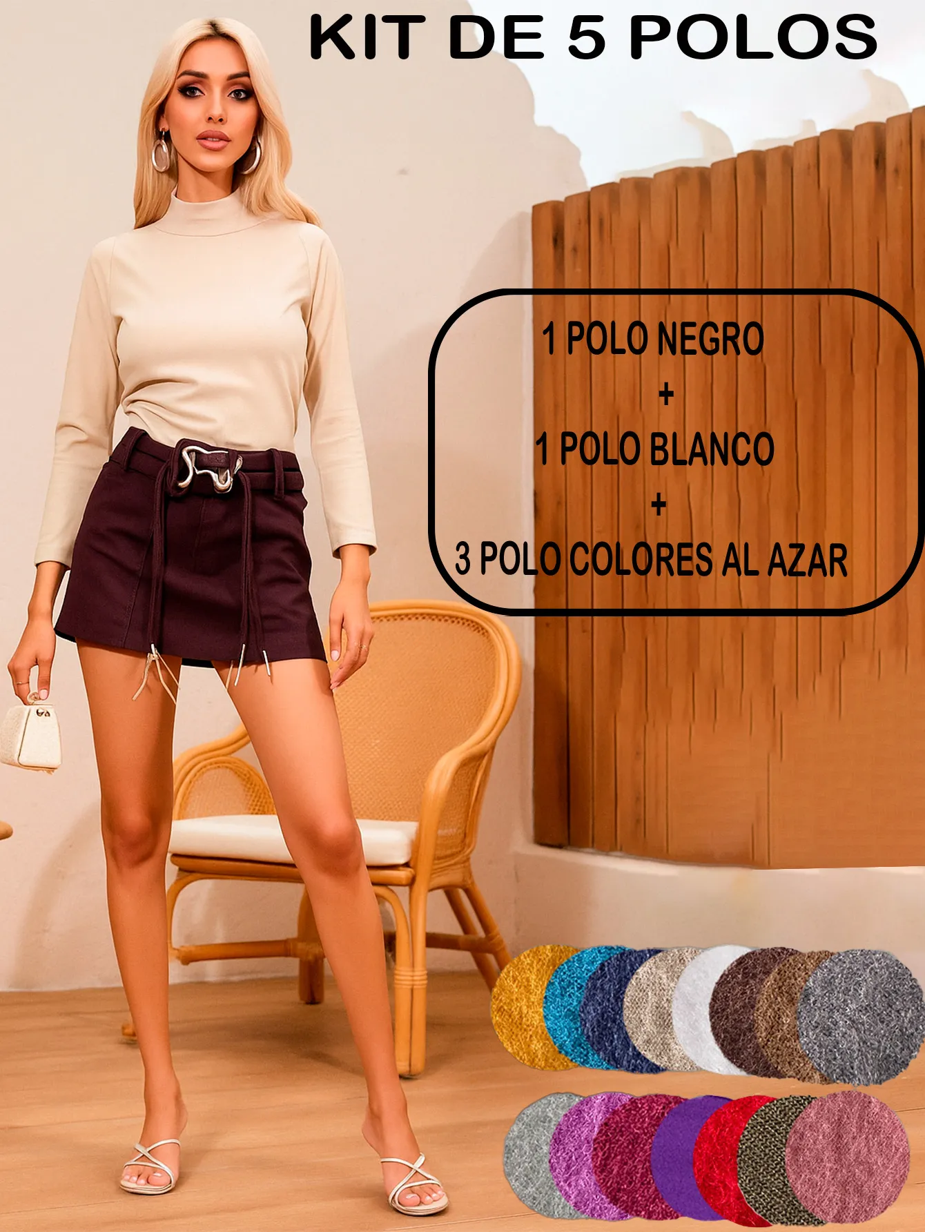 POLO A 5 PIEZAS 3304